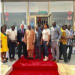 French Ambassador, Minister Awal with ministry of Business development staff