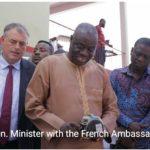 Minister awal with French Ambassador